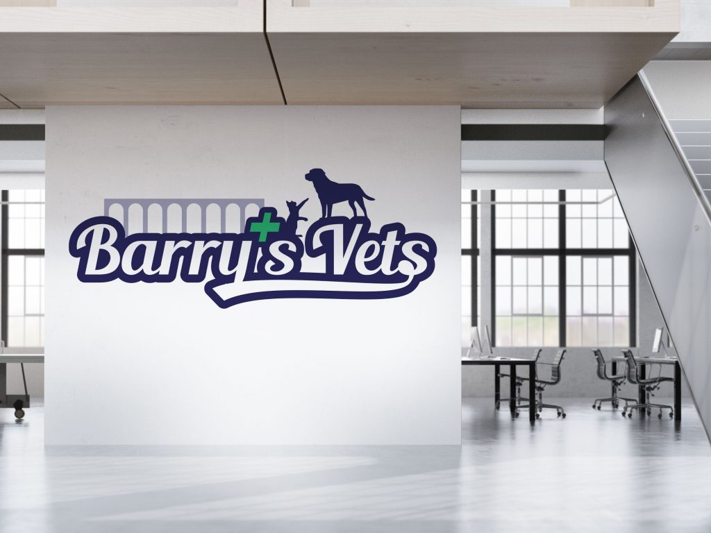 barrys-vets-logo-design
