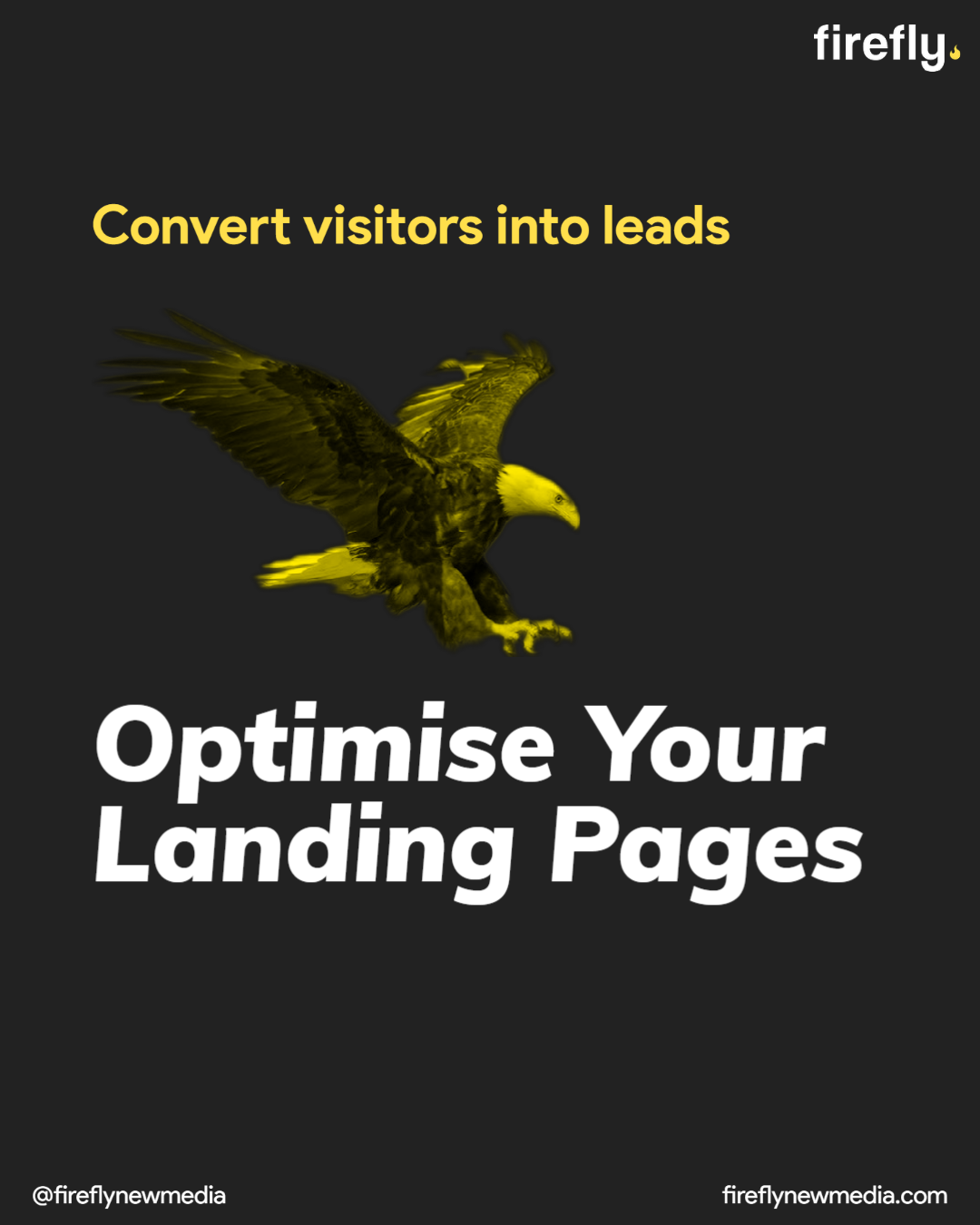 Optimise for landing pages: Convert visitors into leads