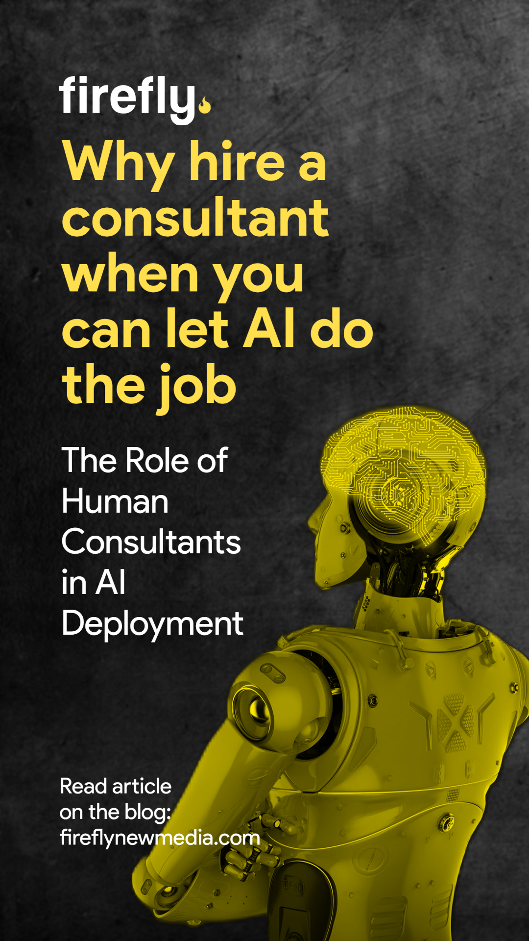 Why hire a consultant when you can let AI do the job