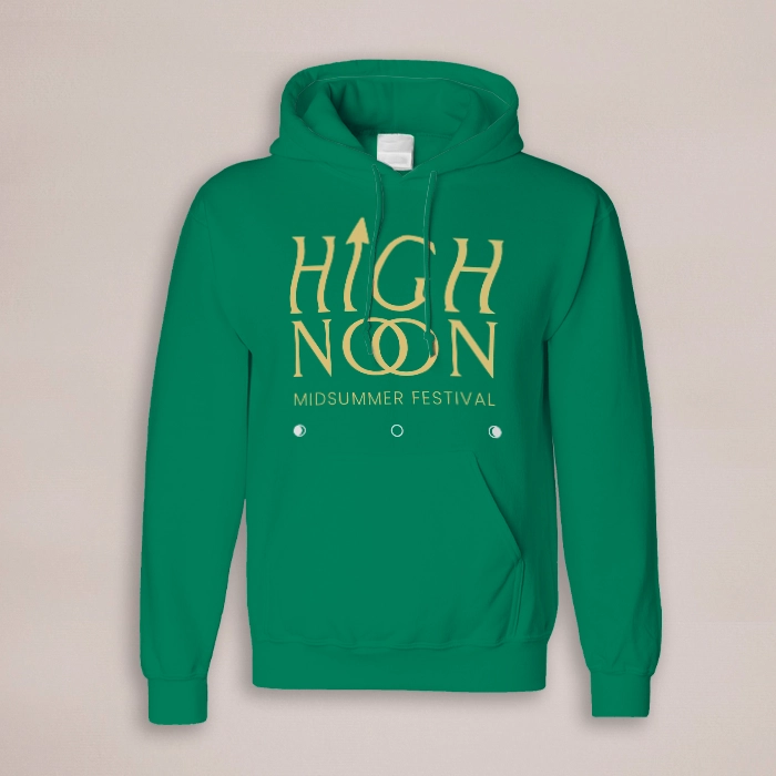 Branded Hoodie, custom-designed and expertly printed by Firefly.